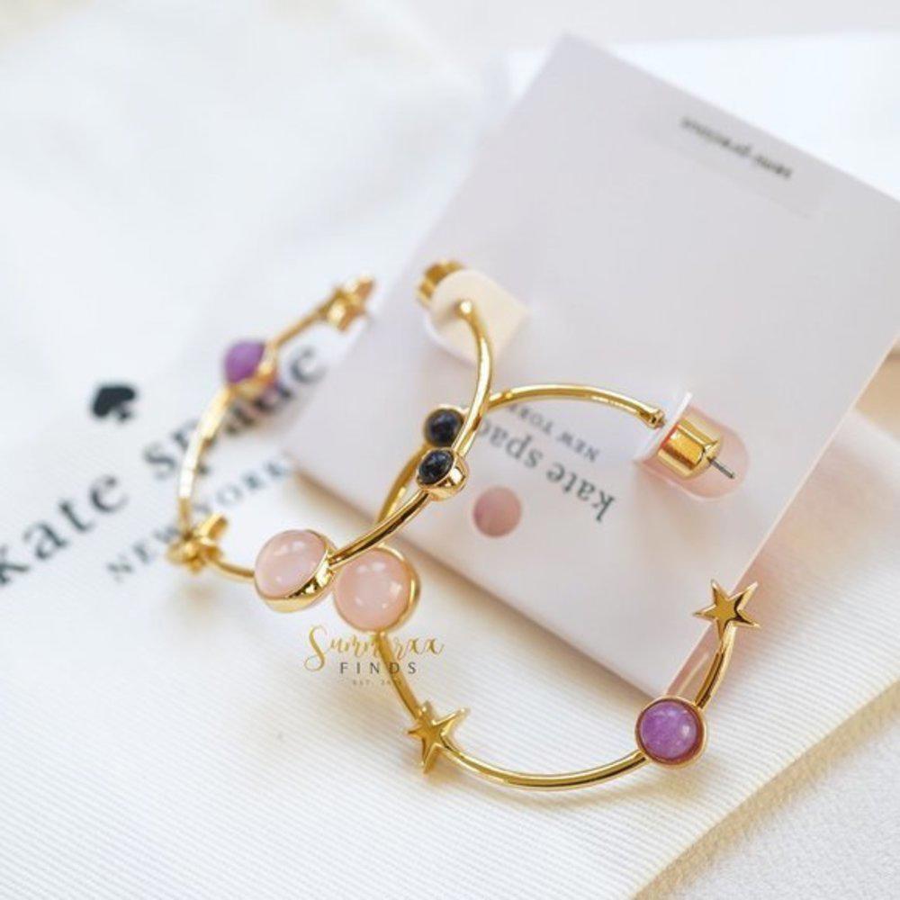 Kate Spade On the Rocks Hoops Earrings - Picture 6 of 13